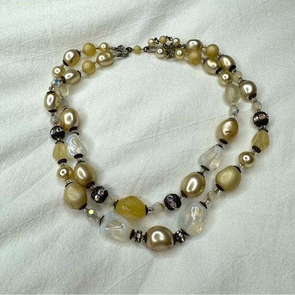 Vintage costume jewellery from the 1950s in fairly good condition - Picture 1 of 7